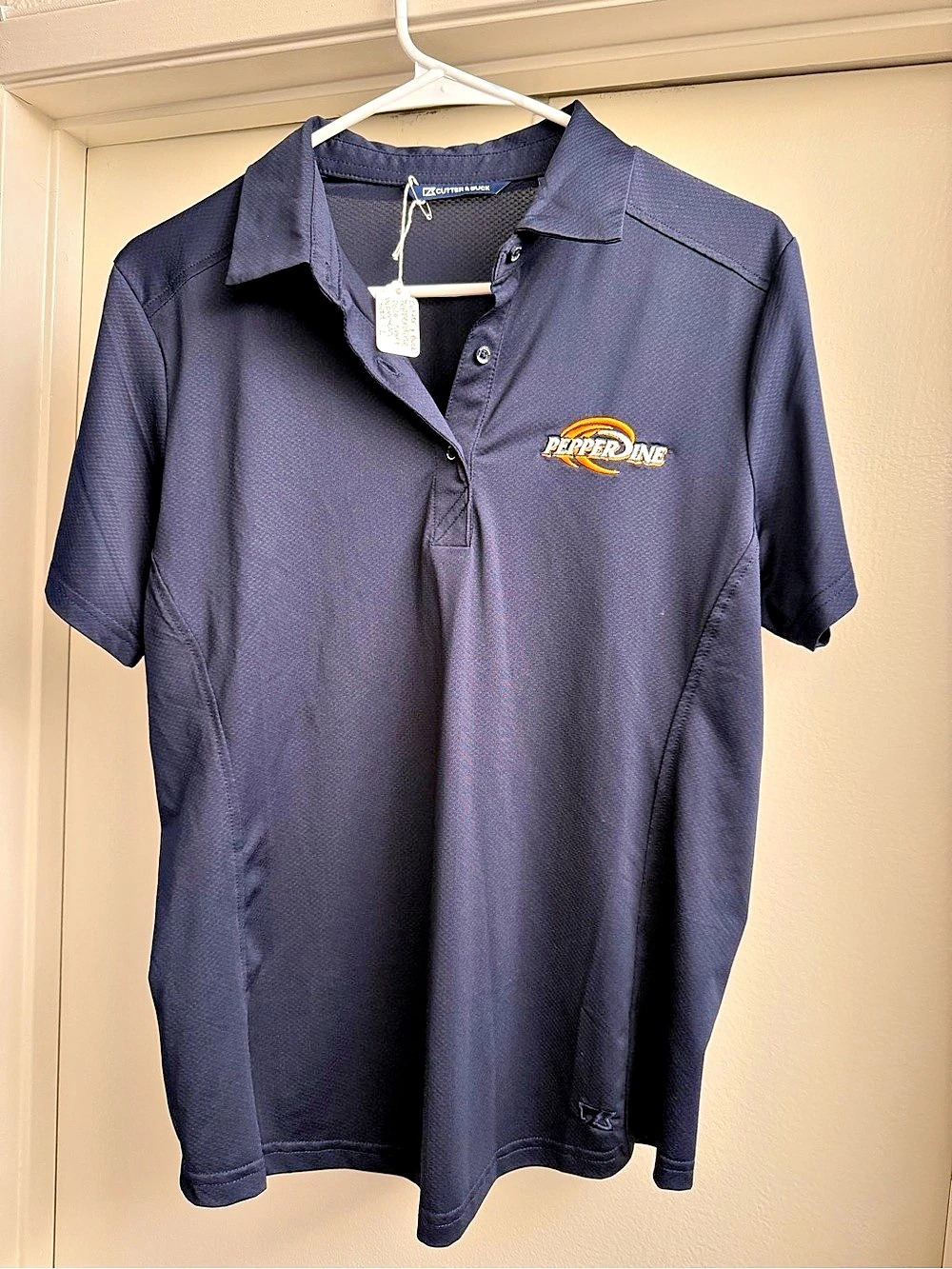 Women’s Cutter & Buck Pepperdine Polo in Navy size Large